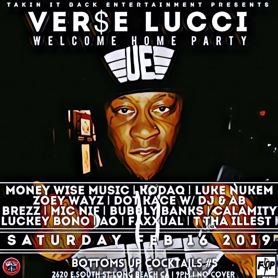 Welcome Home party for my boy @verselucci_king @lucci_kingverse plus Money wise ... 1
