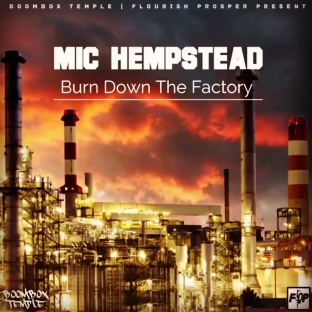#Repost @mic_hempstead
・・・
Here’s a sneak preview of “Burn Down The Factory” U c... 1