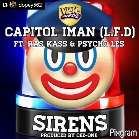 #Repost @dopey562
・・・
“Sirens” dropping on the “Left For Dead” Album @iman562 Pr... 1