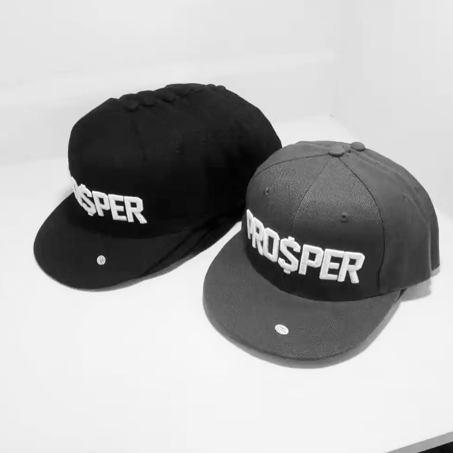 Exclusive *Founders Edition* PRO$PER snap backs in green, navy blue and black.  ...