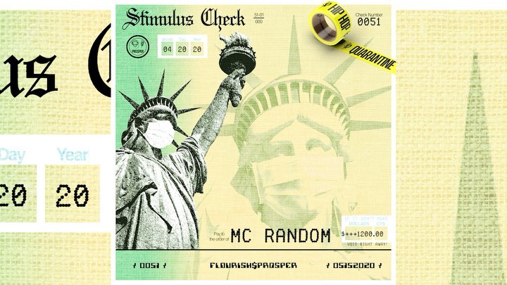 That new stimulus check is here. Off the new @hiphopquarantine project. @area51r...