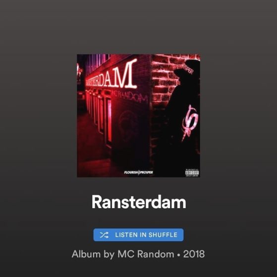 Happy to share latest release RANSTERDAM with u all. This was a collaborative pr...