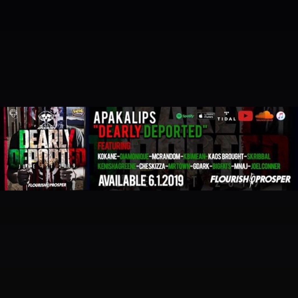 Dropping June 1st ! @apakalips Debut album #dearlydeported If u see this ️bill... 1