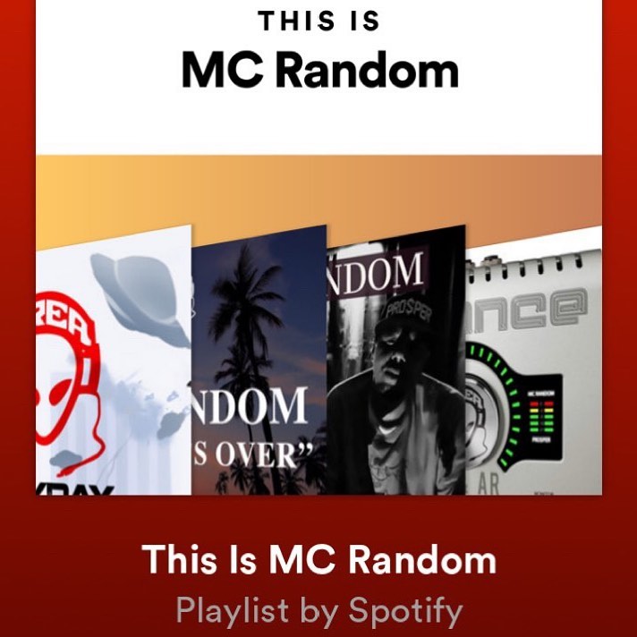 When Spotify creates a playlist called This is MC Random ️@area51random #spotify... 1