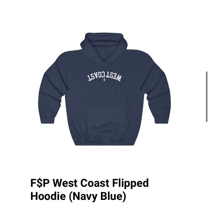 Represent the #westcoast. Pick up the F$P flipped hoodies series coming in every...