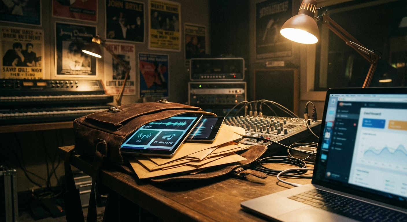 3) Automated Pitch Packets for DSPs (Spotify/Apple/Amazon) and PR