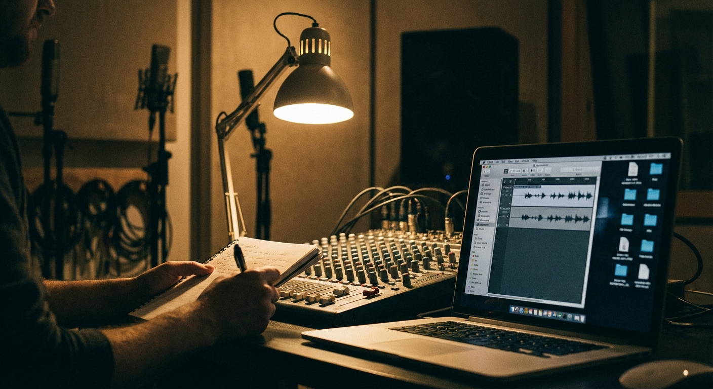 8) Studio Session Logging and Asset Capture